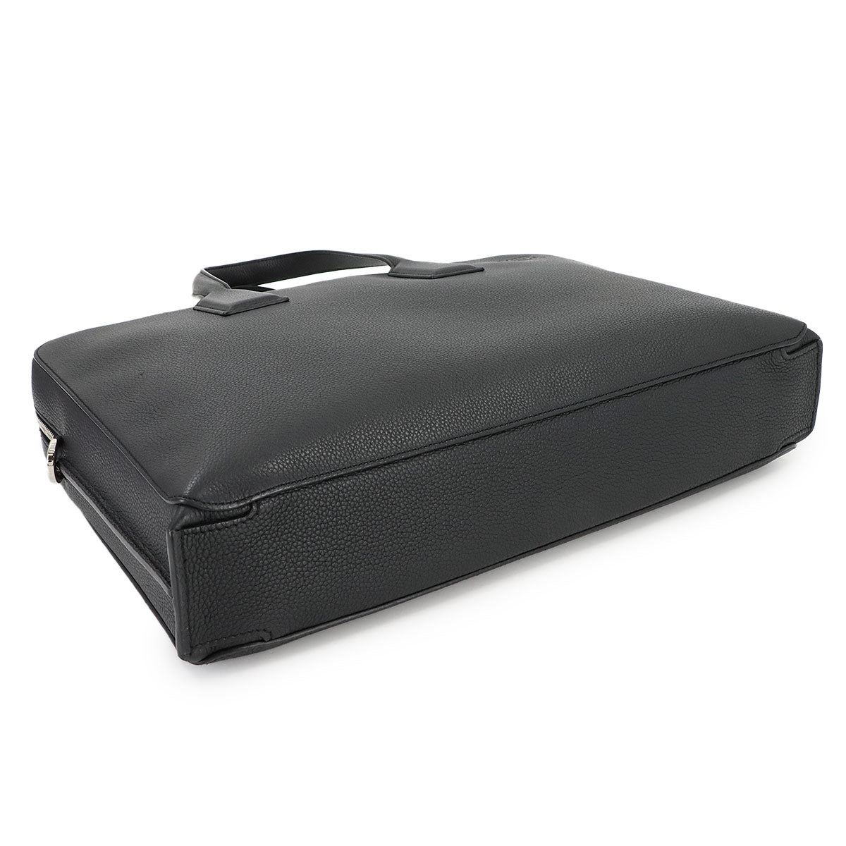 Goya Briefcase Business Shoulder Bag Leather Black