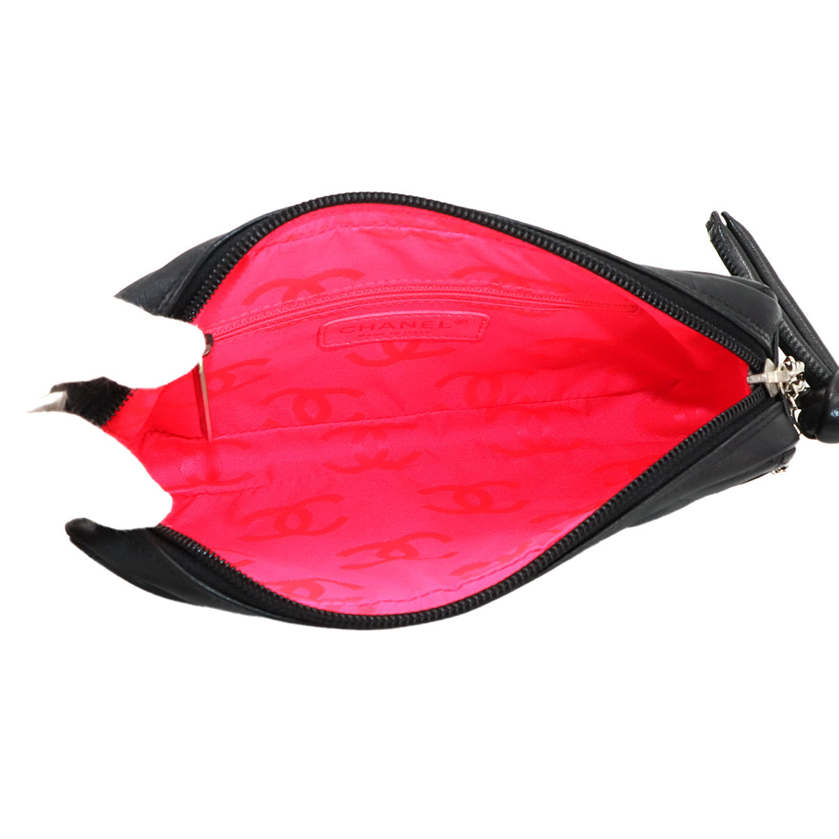 Cambon Line Shoulder Bag Leather Black A25175 Coco Logos