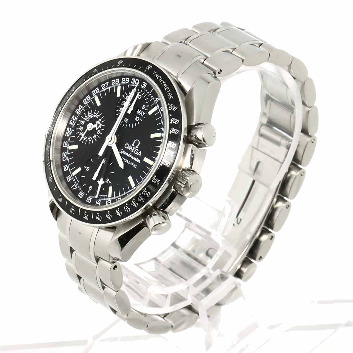 Speedmaster Mark 40 Cosmos 3520 50 triple calendar Black Dial
