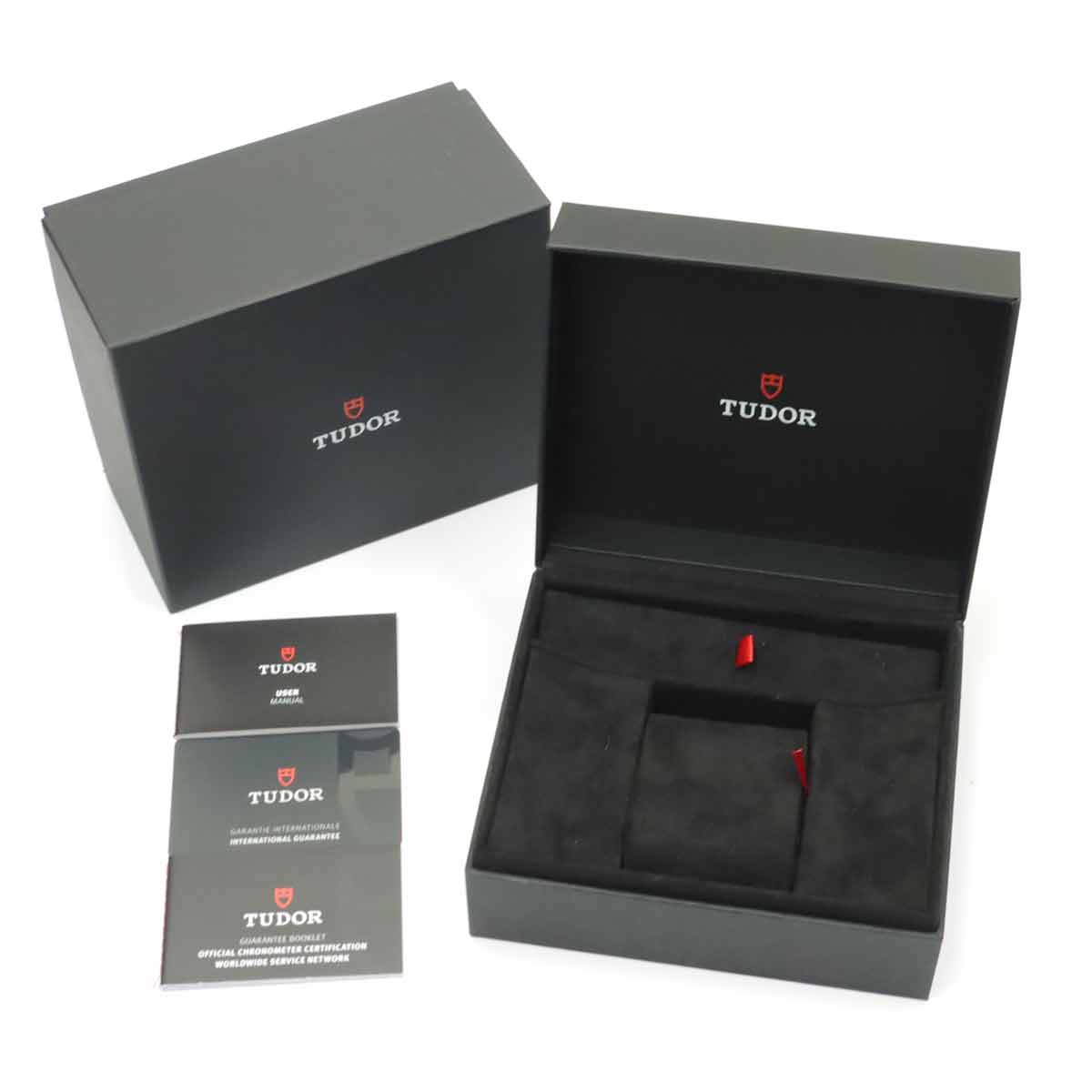 TUDOR Heritage Black Bay GMT 7939G1A0NRU Black Dial Mens Watch