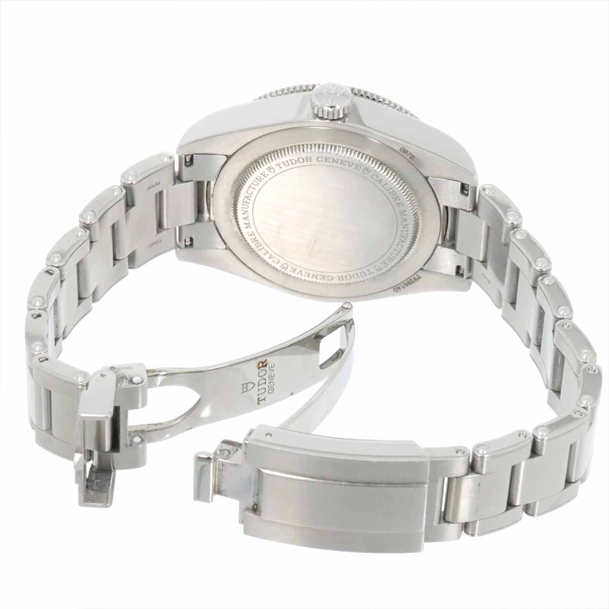 TUDOR Heritage Black Bay GMT 7939G1A0NRU Black Dial Mens Watch