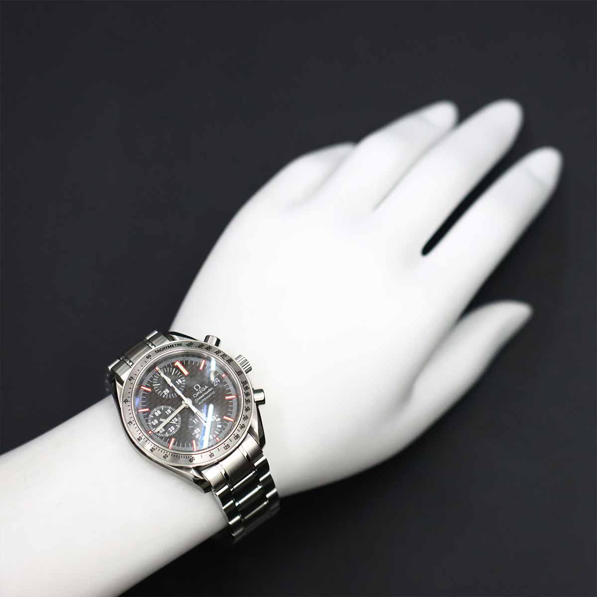 Speedmaster Racing 3519.50 Schumacher model Black Dial Mens