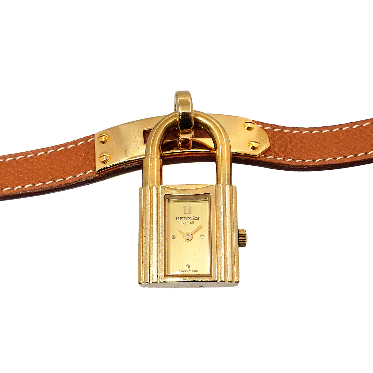 Kelly Watches Quartz Gold Dial Vintage Cadena Ladies Watch