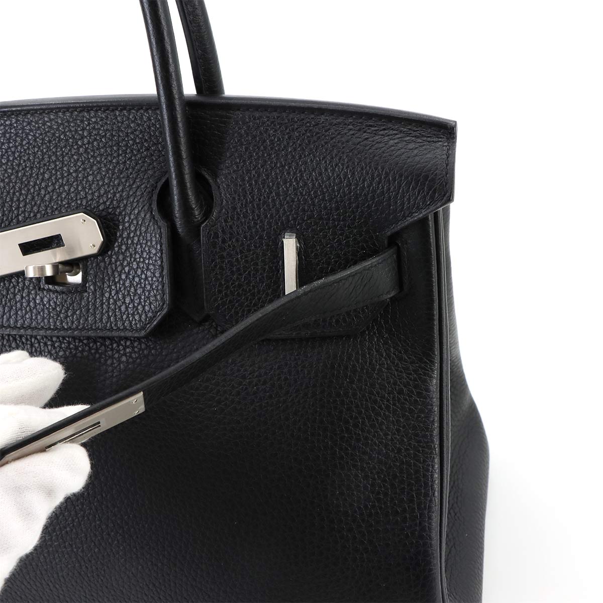 Birkin 30 Personal SPO Hand Bag Taurillon Clemence Black 90269142