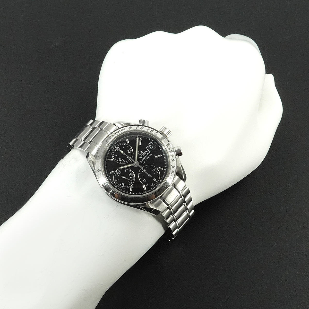 Speedmaster Date 3513.50 Chronograph Automatic Black Dial Mens