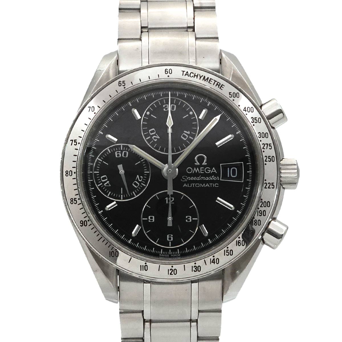 Speedmaster Date 3513.50 Chronograph Automatic Black Dial Mens