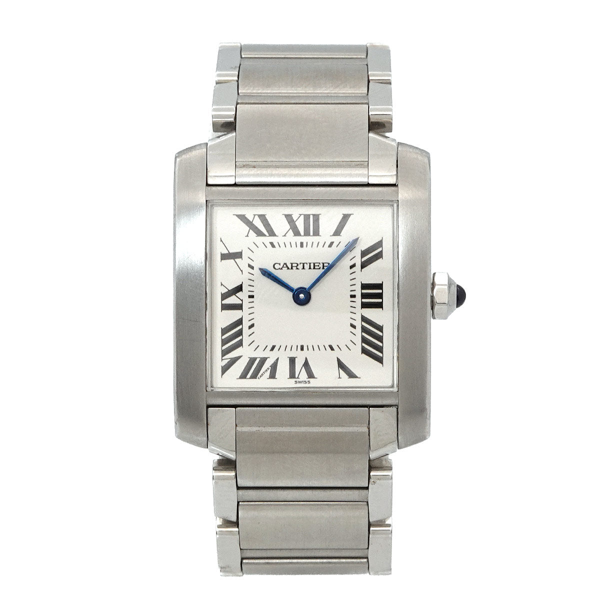 Tank Francaise MM W51003Q3 Quartz Cream Dial Boys Watch