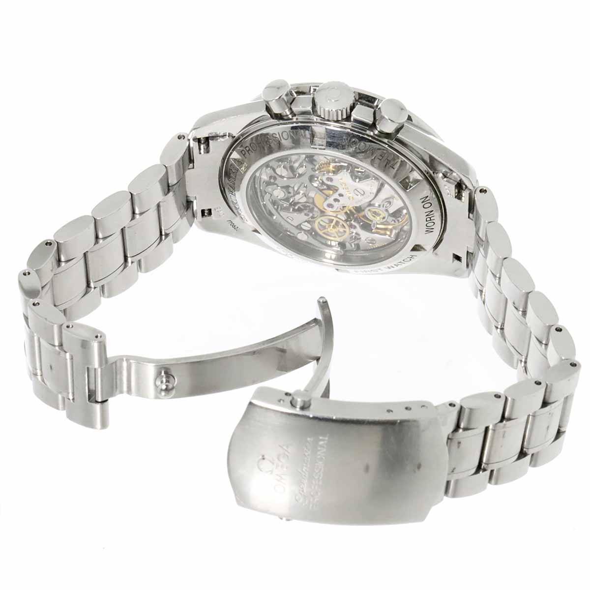 Speedmaster 3572 50 Hand Winding Black Dial Mens Watch