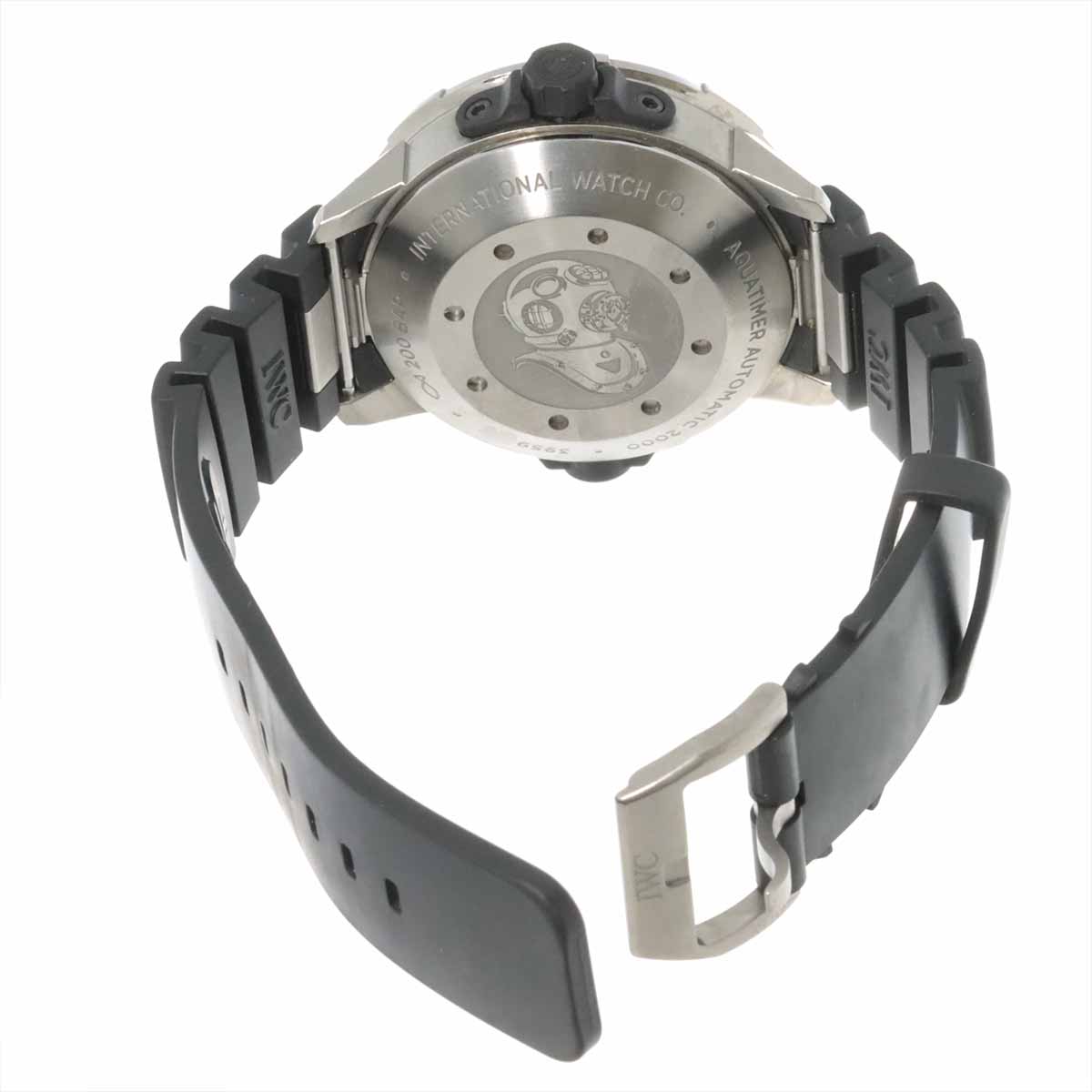 Aqua Timer 2000 IW358002 Automatic Black Dial Mens Watch