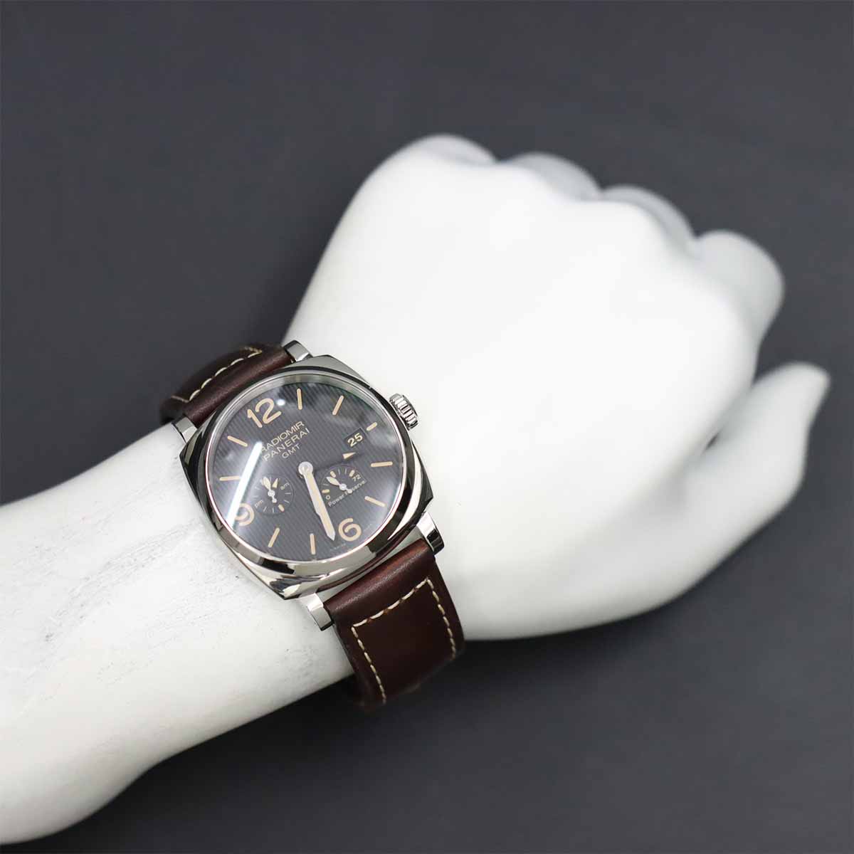 Radiomir 1940 GMT PAM00658 Automatic Date Black Dial Mens