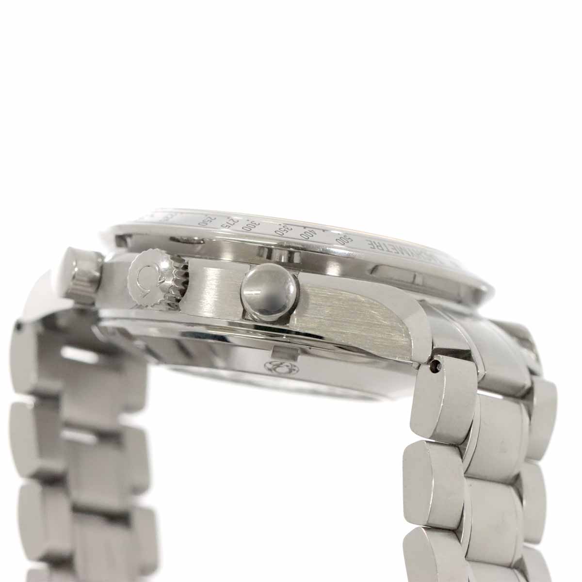 Speedmaster 3221 30 Triple calendar Chronograph Silver Dial