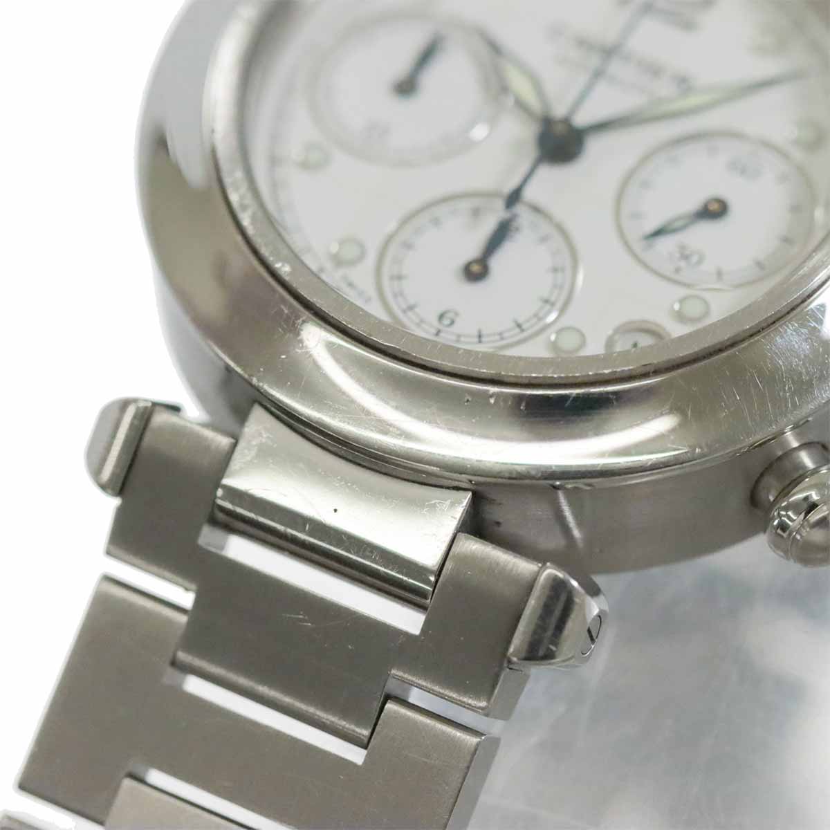 Pasha C Chronograph W31039M7 Automatic White Dial Boys Watch