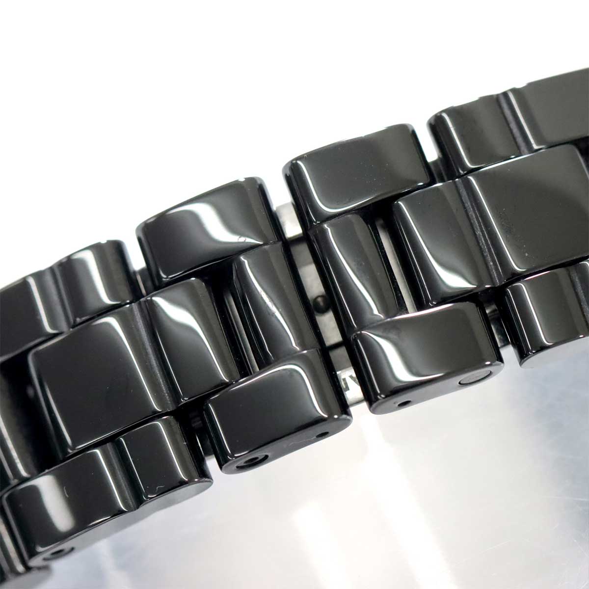 J12 GMT H3102 38mm Automatic Black Ceramic Mens Watch