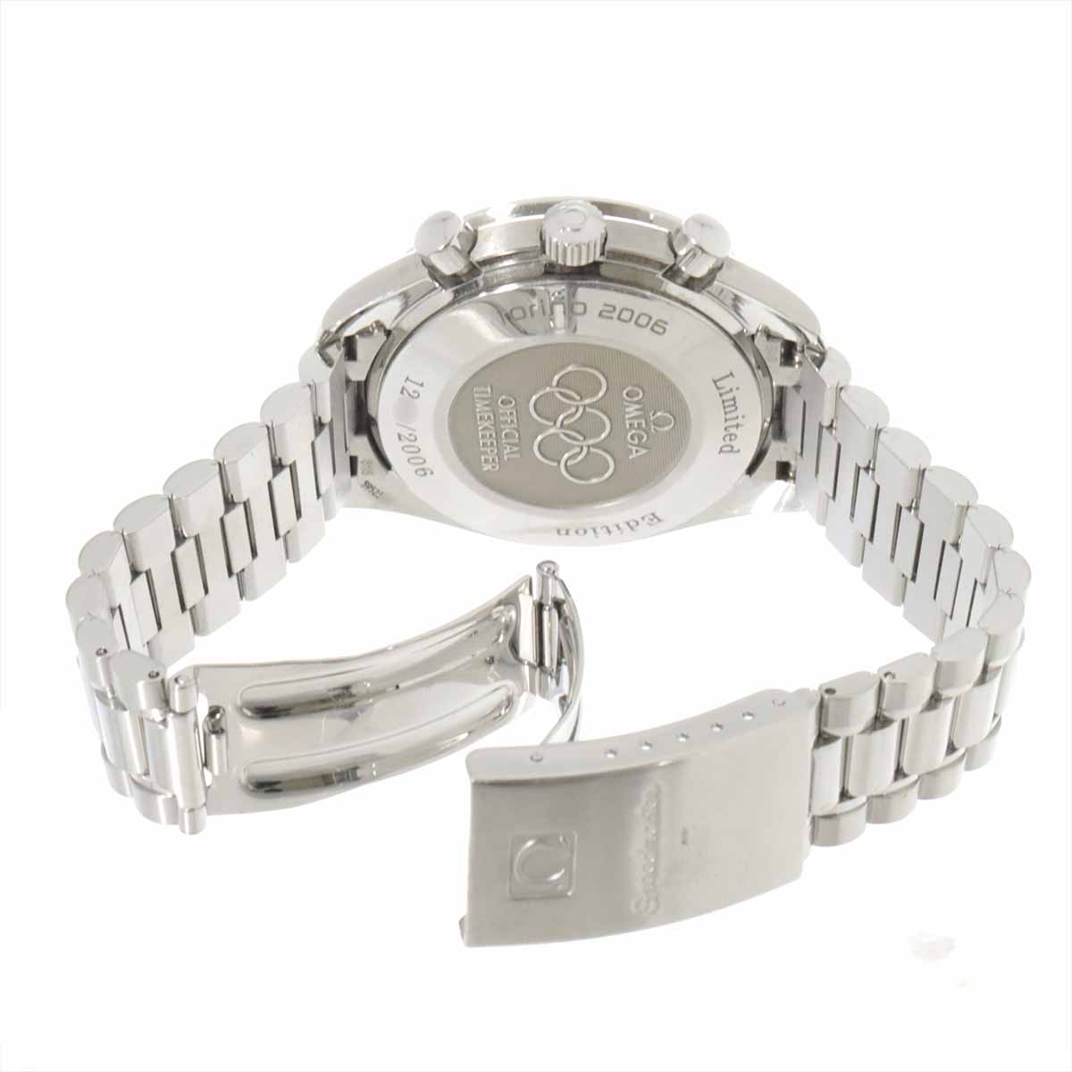 Speedmaster 3538.30 Turino Limited 2006 Automatic White Dial