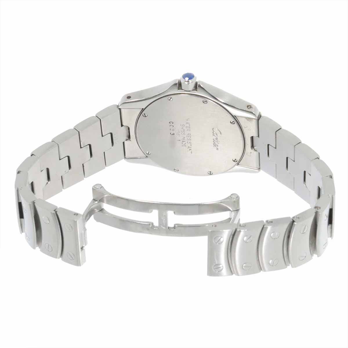 Santos Cougar MM W20027K1 White Dial Quartz Boys Wrist Watch