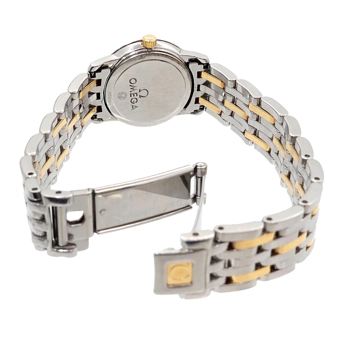 DeVille 4370 16 Yellow Gold 16P Diamond Quarts Ladies