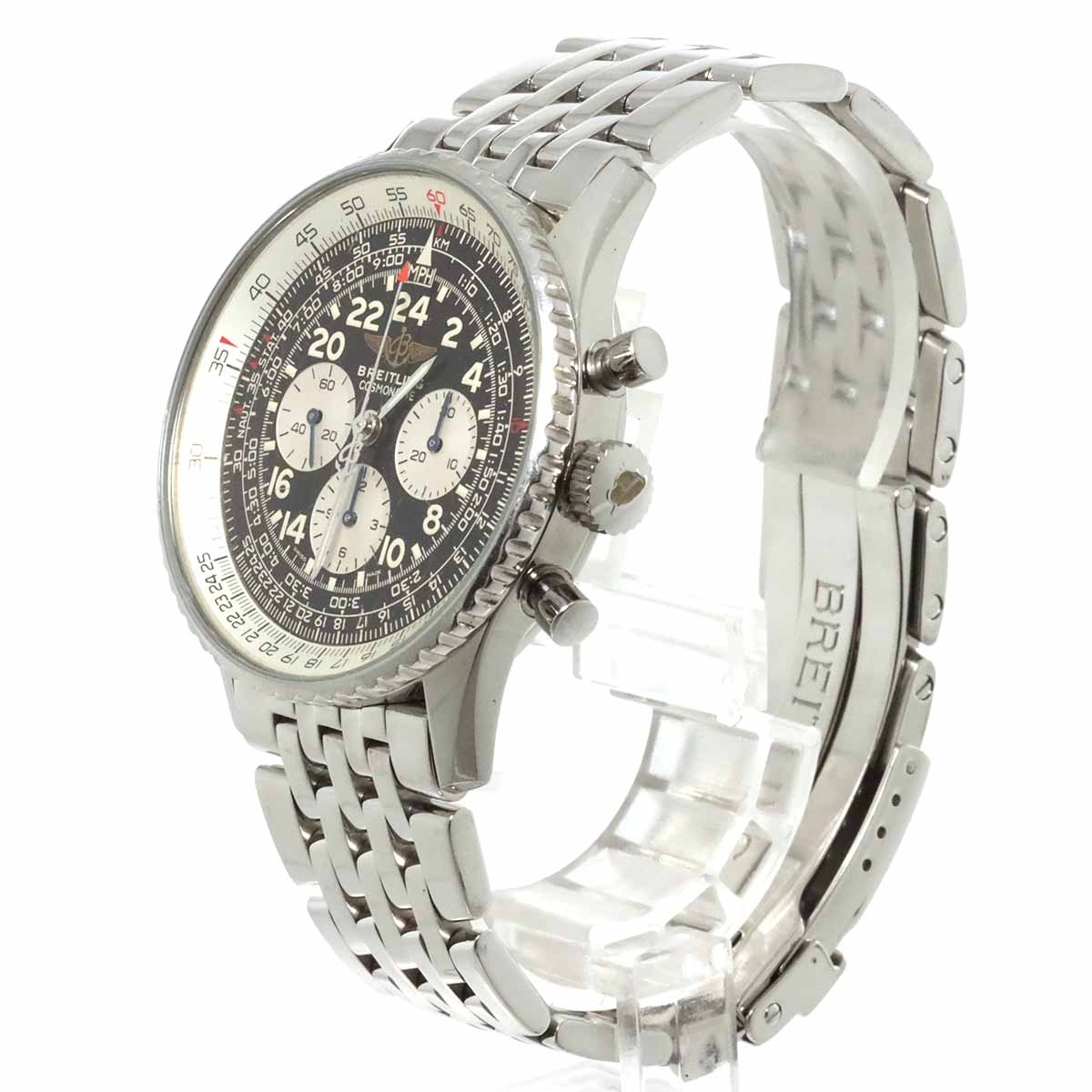 Navitimer Cosmonaute A12019 Chronograph Black Dial Mens