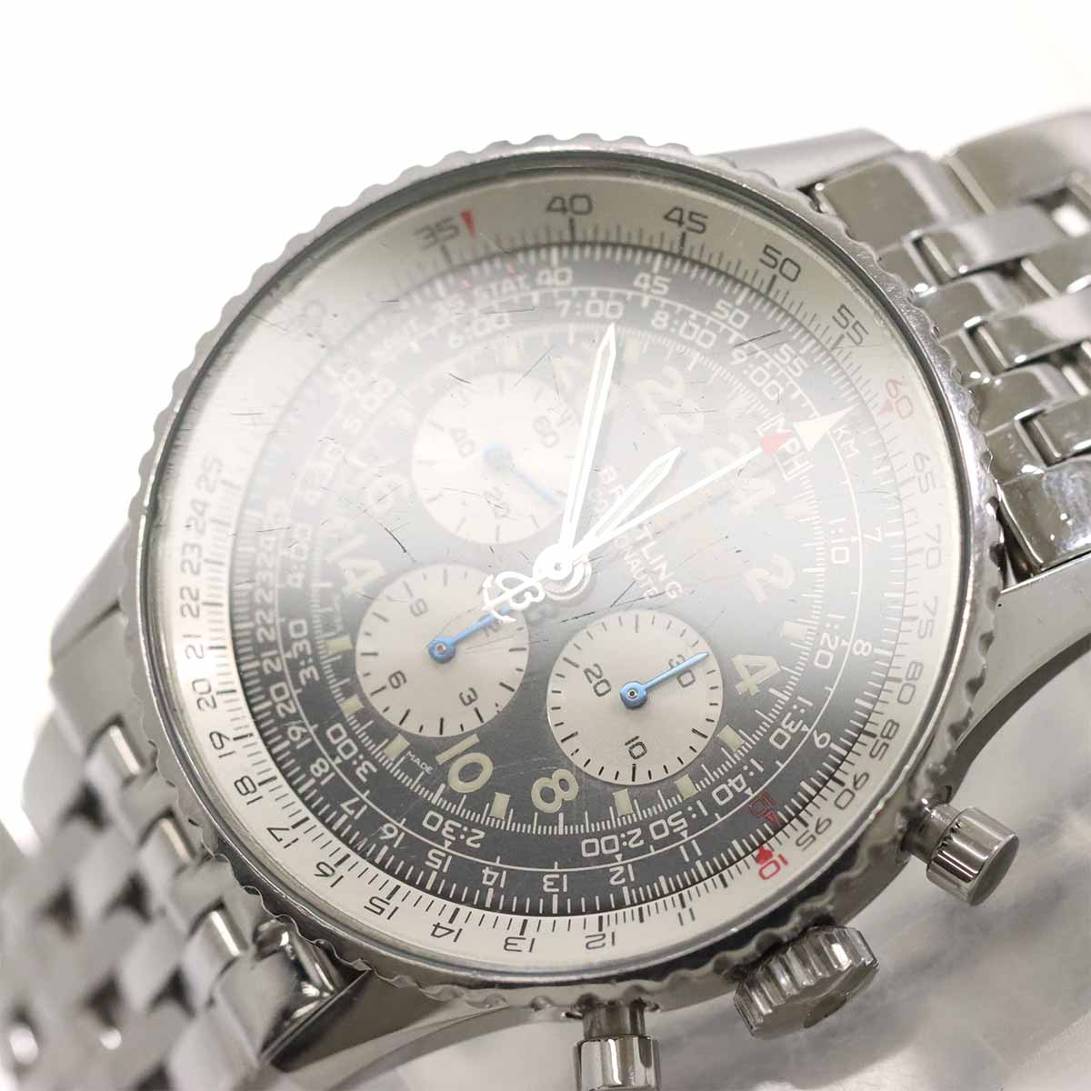 Navitimer Cosmonaute A12019 Chronograph Black Dial Mens