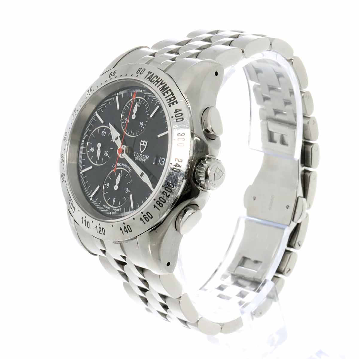 Chronotic 79380P Chronograph Mens Watch Black Dial Automatic