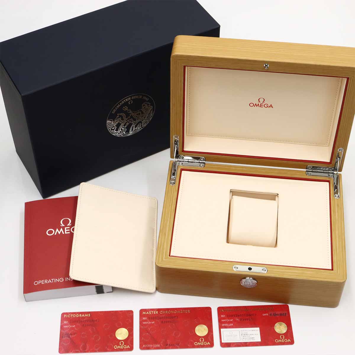 Seamaster 300 210 32 42 20 03 001 Automatic Date Blue Dial