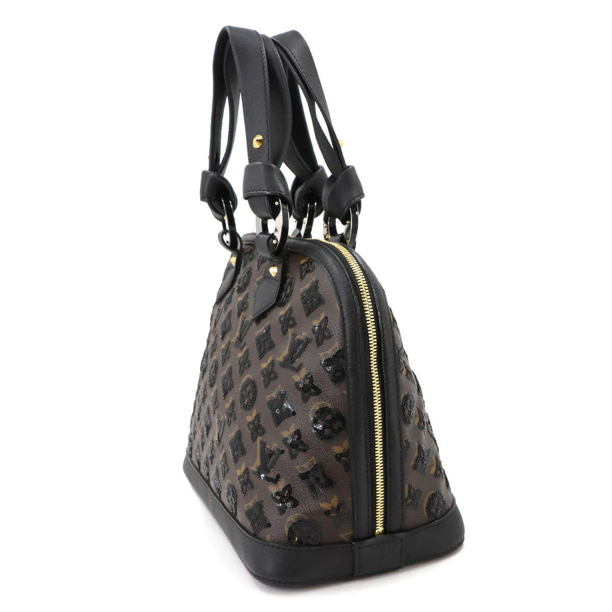 Monogram Eclipse Alma Hand Bag Noir M40245 Purse 90270722