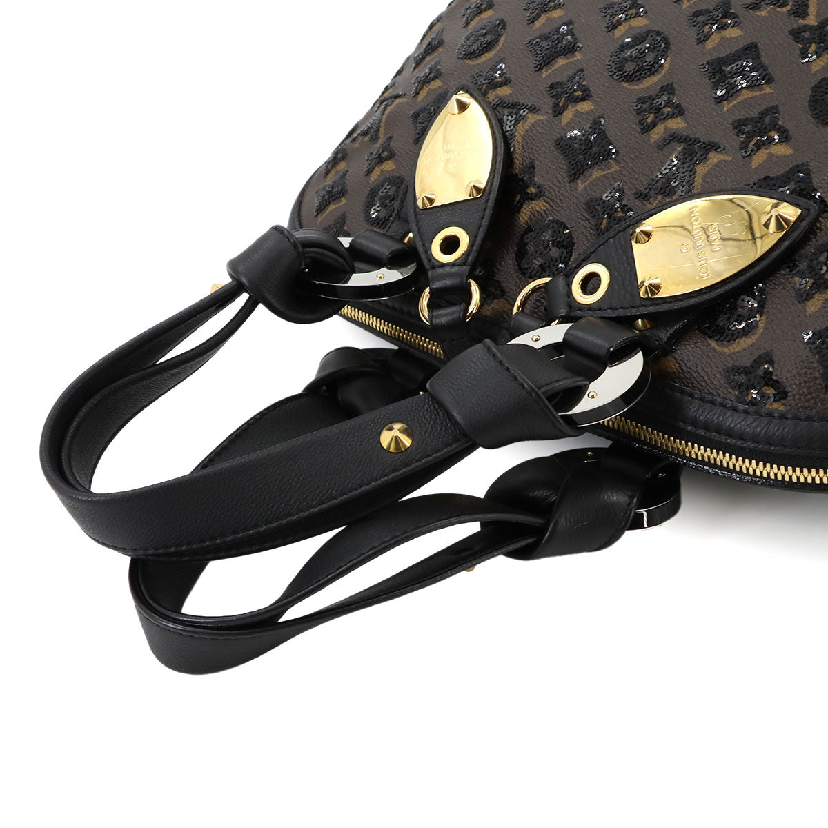 Monogram Eclipse Alma Hand Bag Noir M40245 Purse 90270722