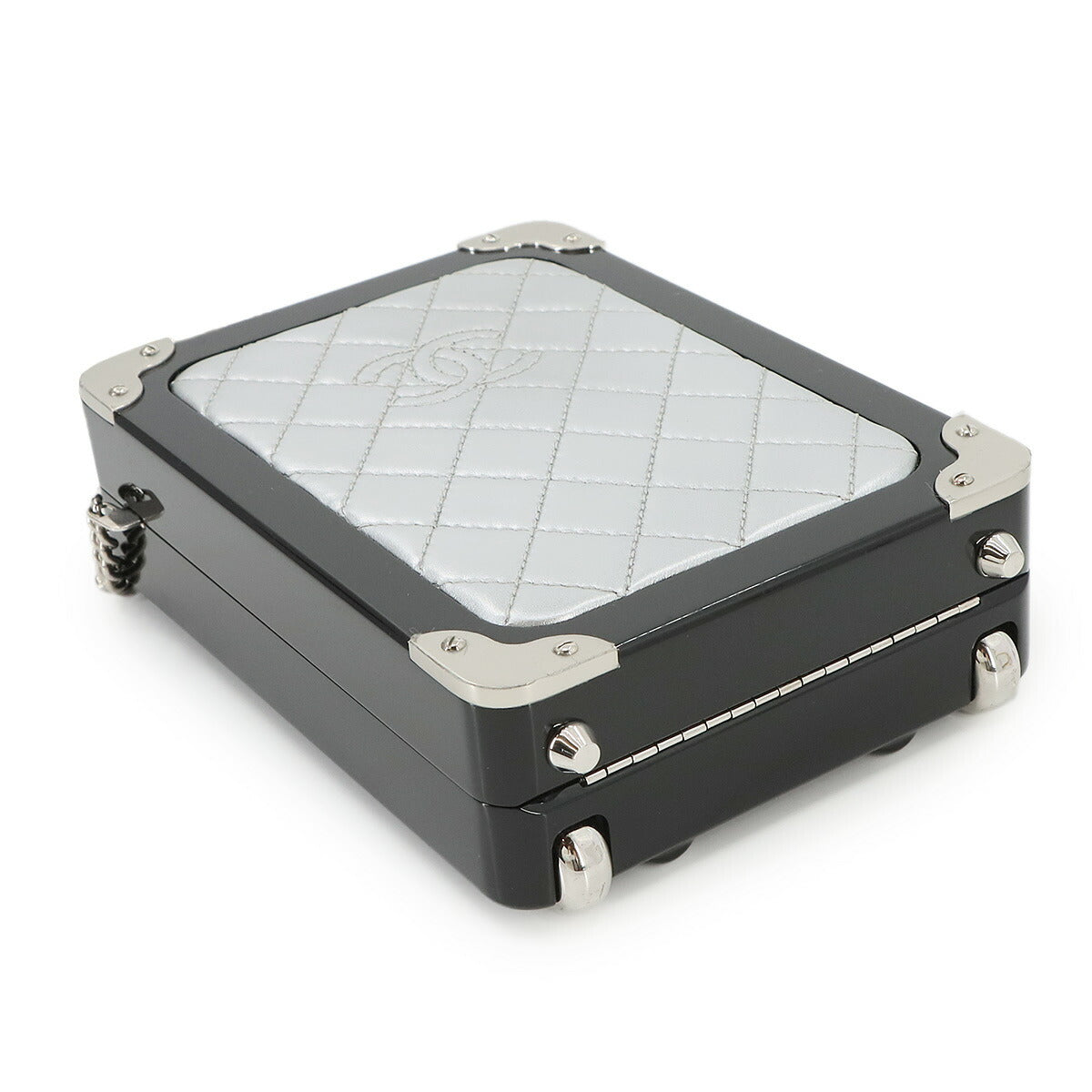 Evening In The Air Trolley Chain Clutch Shoulder Bag Plastic 90270906