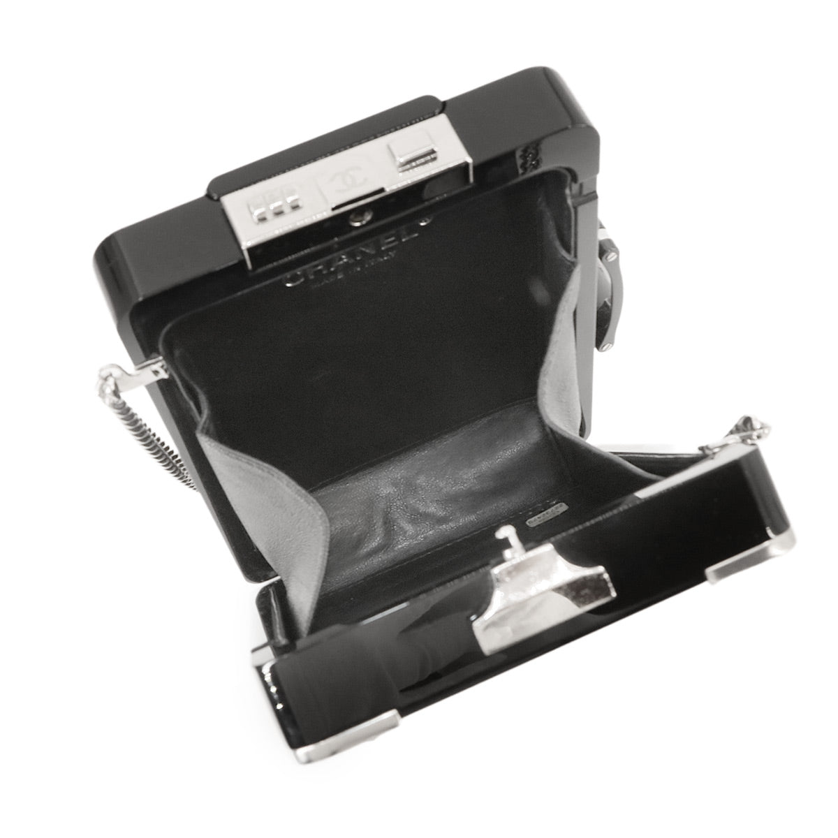 Evening In The Air Trolley Chain Clutch Shoulder Bag Plastic 90270906