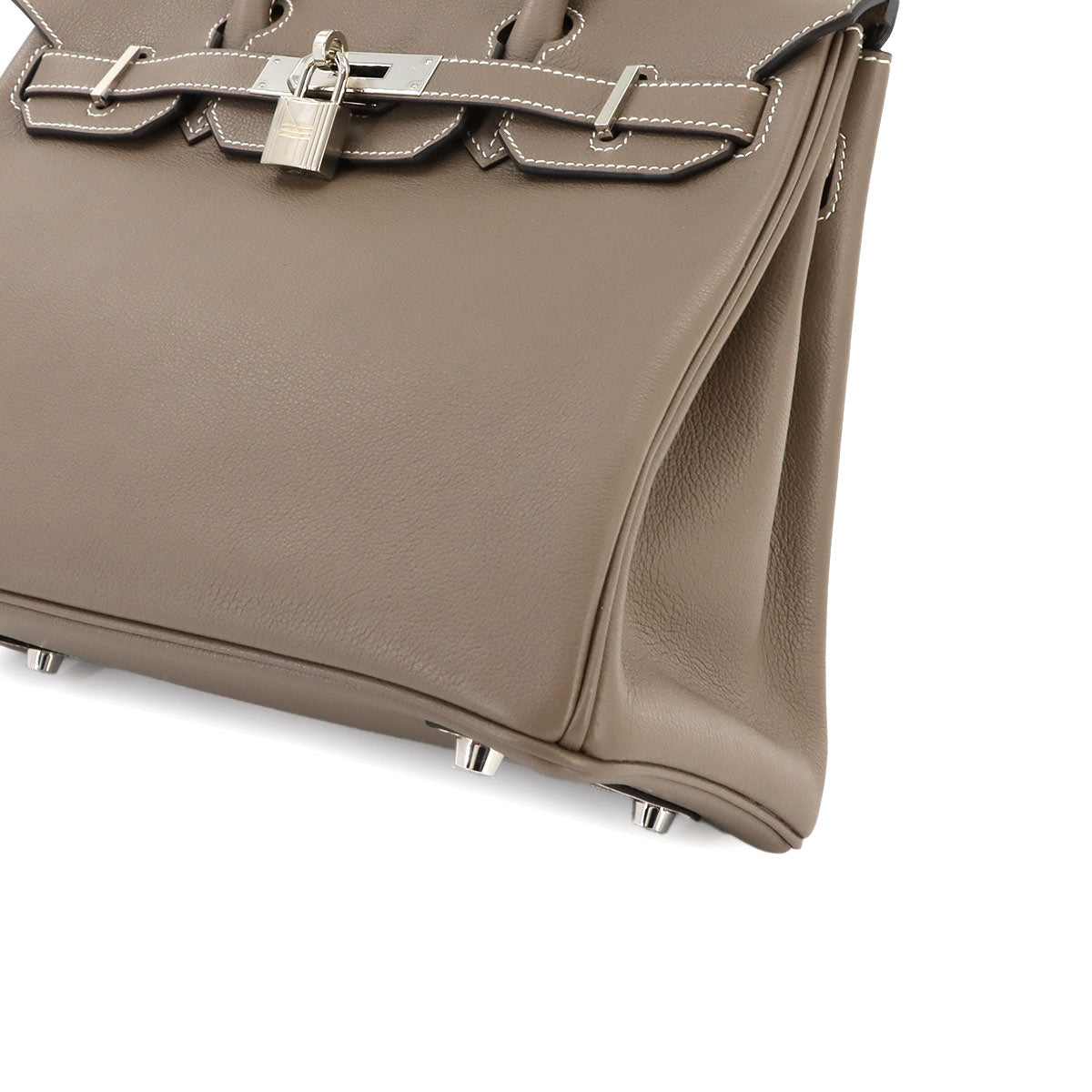 Birkin 30 Hand Bag Evercolor Etoupe Purse 90270929..