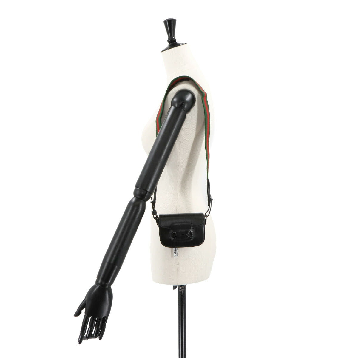 Horsebit 1955 Mini Chain Hand Hand Shoulder Bag Leather 726863