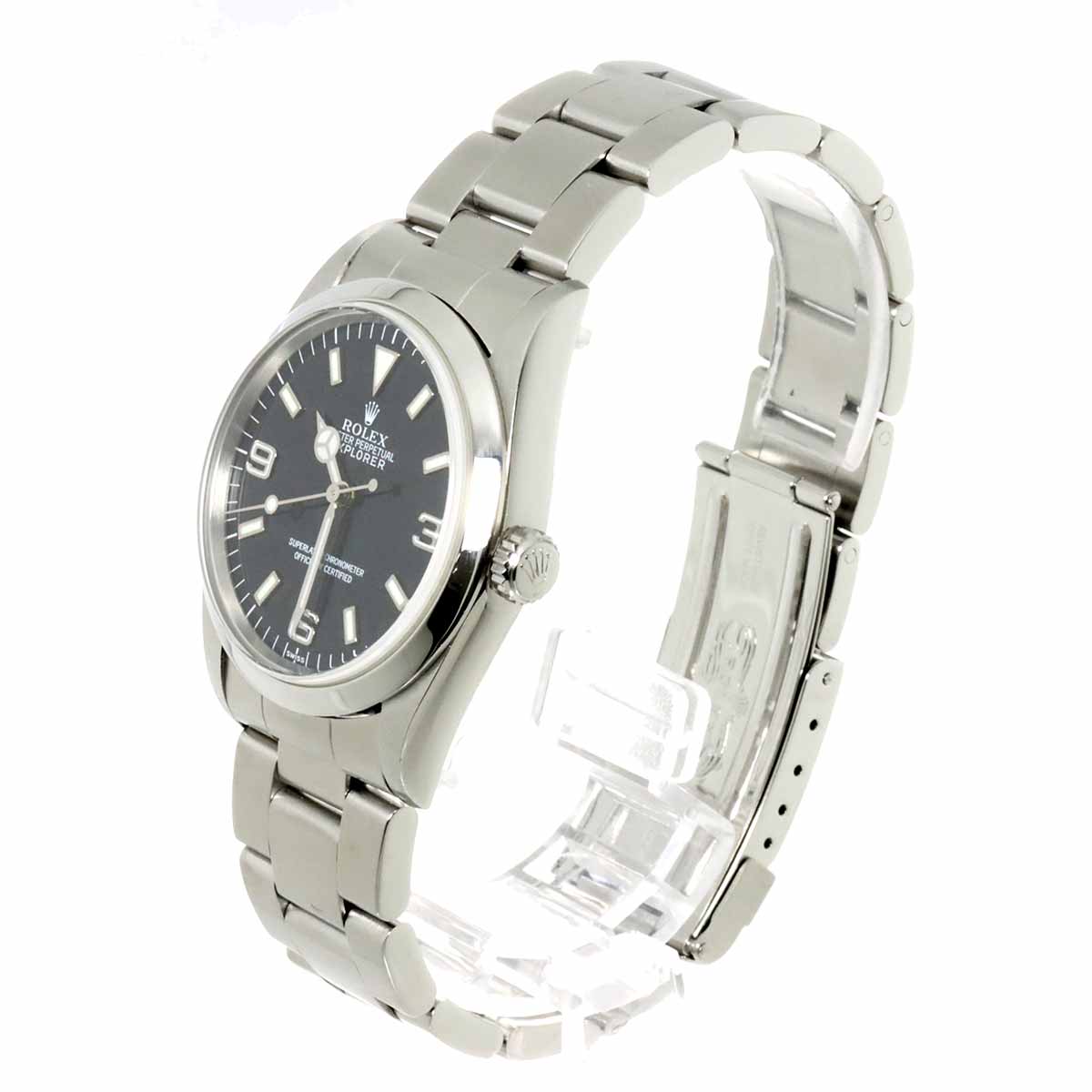 Explorer 1 14270 Serial P Automatic Black Dial Mens Watch