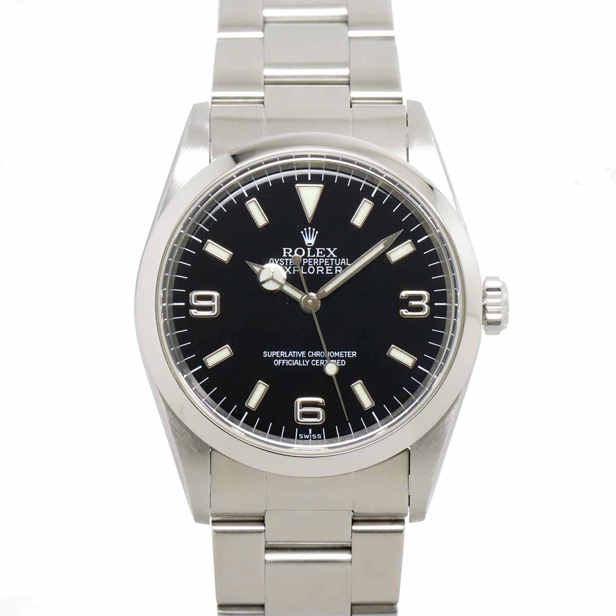 Explorer 1 14270 Serial P Automatic Black Dial Mens Watch