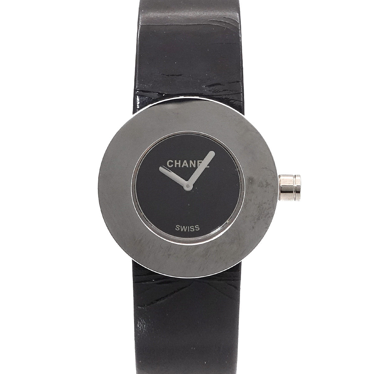 La Ronde H0579 Quartz Black Dial Enamel Ladies Watch