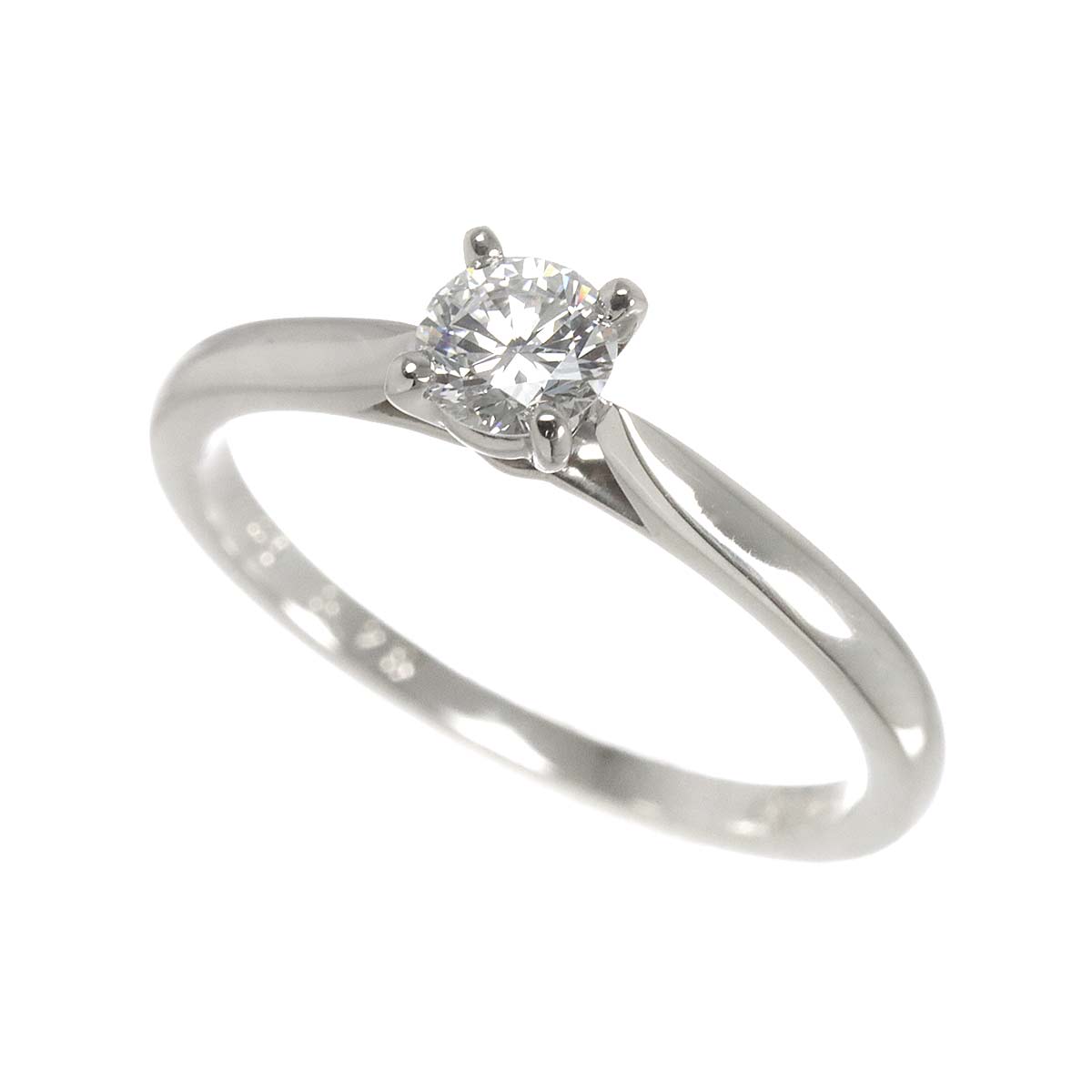 Diamond 0.25ct E/VS1 Ring Pt Size48 4.5(US)