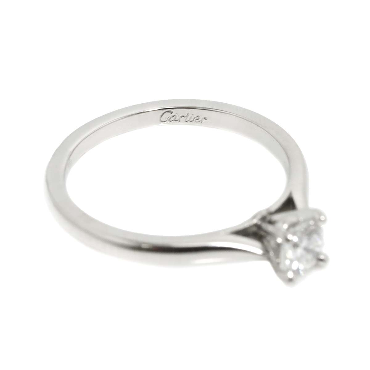 Diamond 0.25ct E/VS1 Ring Pt Size48 4.5(US)