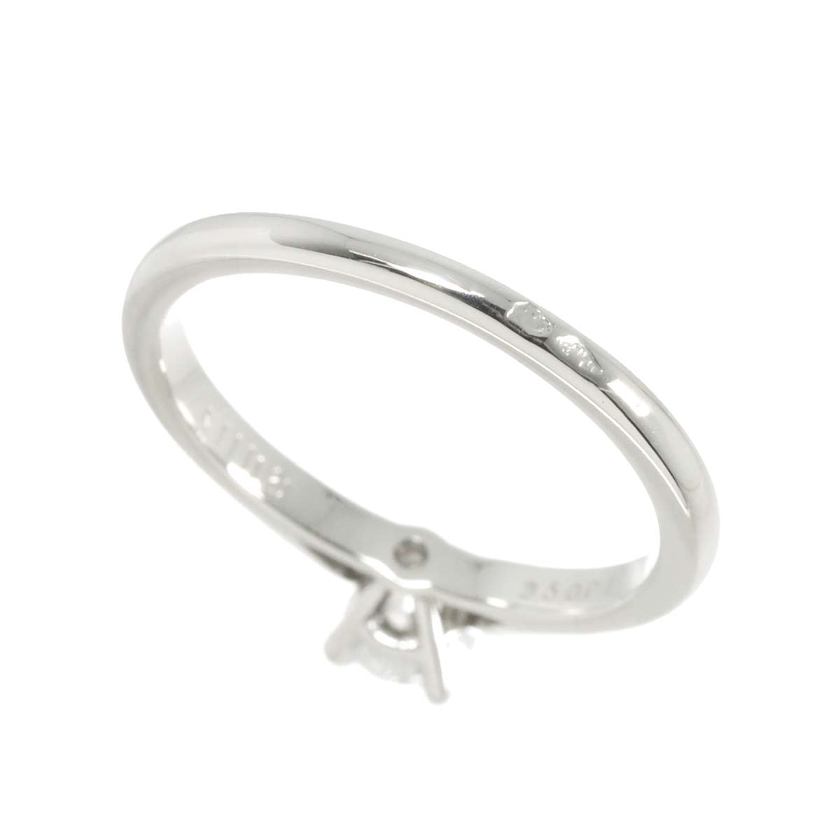 Diamond 0.25ct E/VS1 Ring Pt Size48 4.5(US)