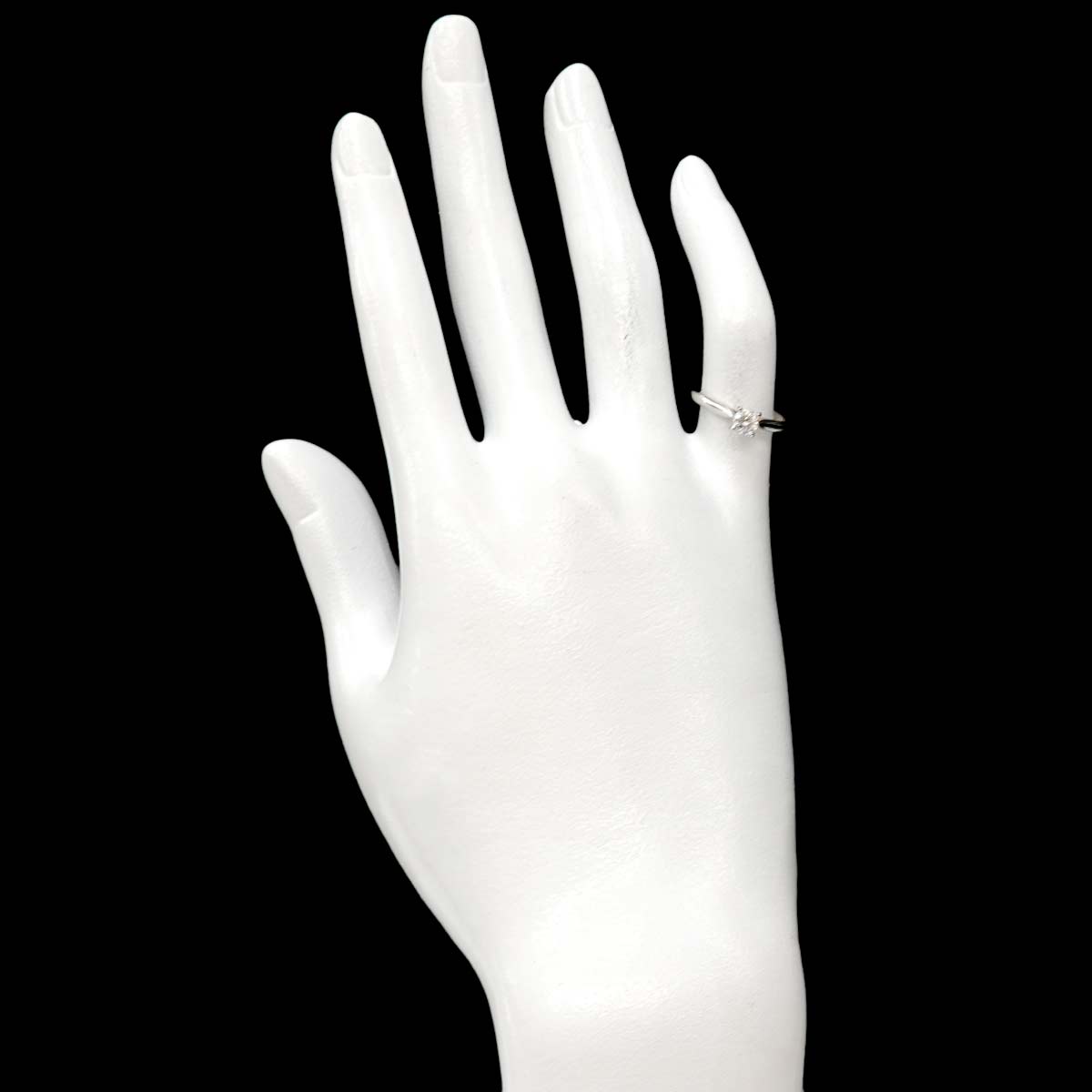 Diamond 0.25ct E/VS1 Ring Pt Size48 4.5(US)