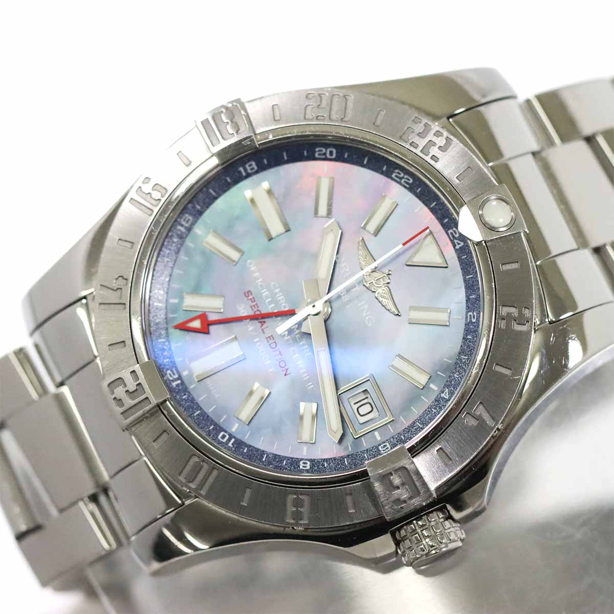 Avenger II GMT A32390 Japan Limited Blue Shell Dial Mens