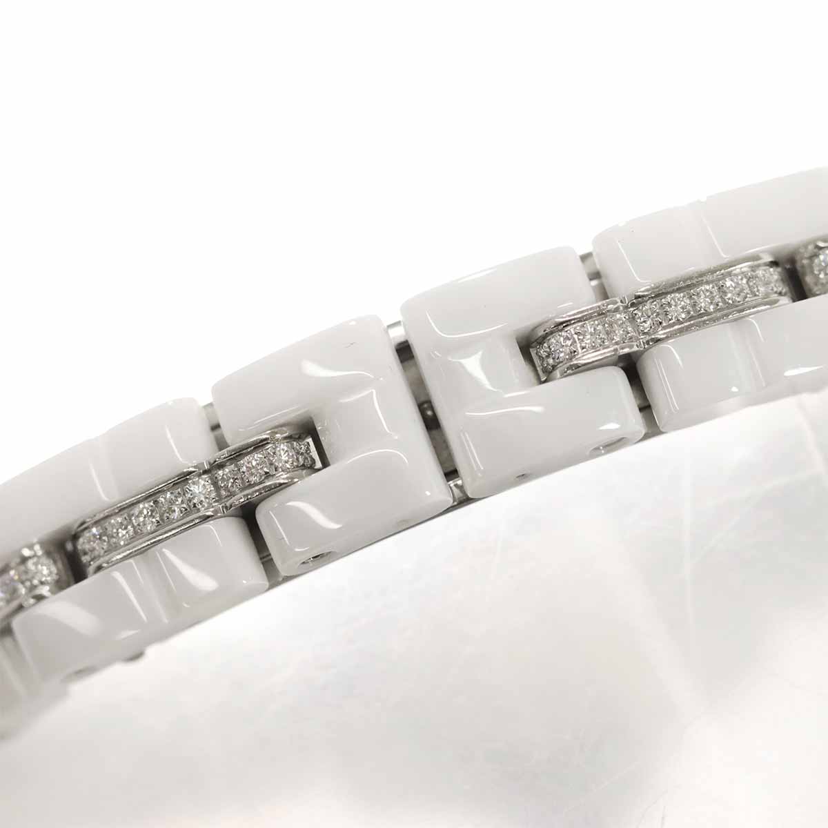 J12 XS H5238 Diamond Ceramic Quartz White Dial Ladies Watch