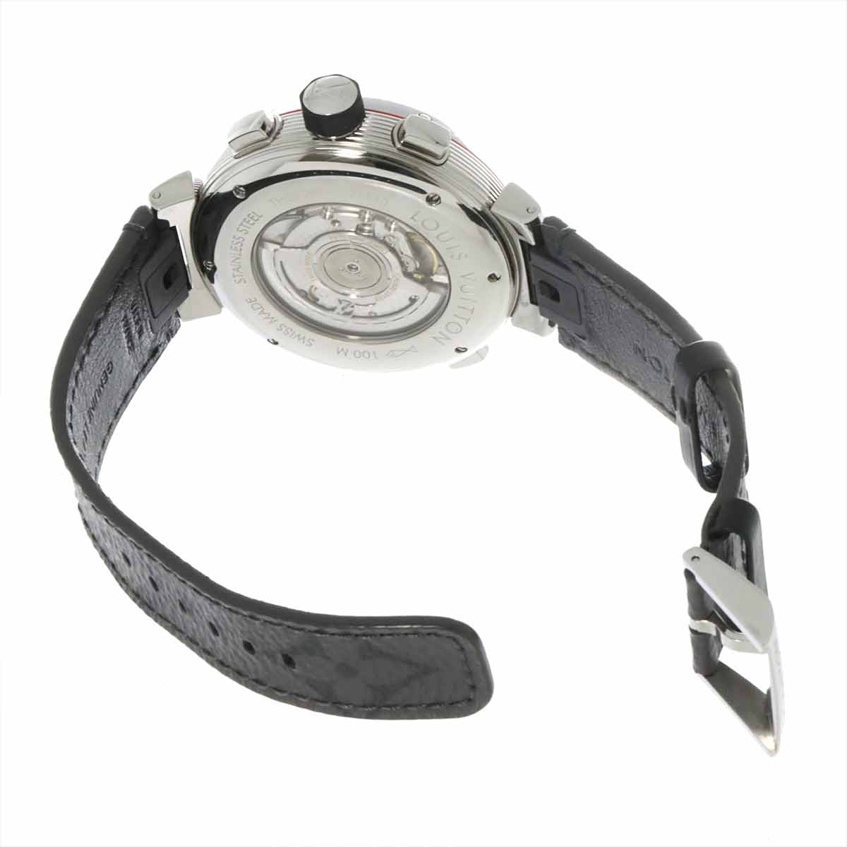 Tambour Q1A40 Automatic Gray Dial Mens Watch