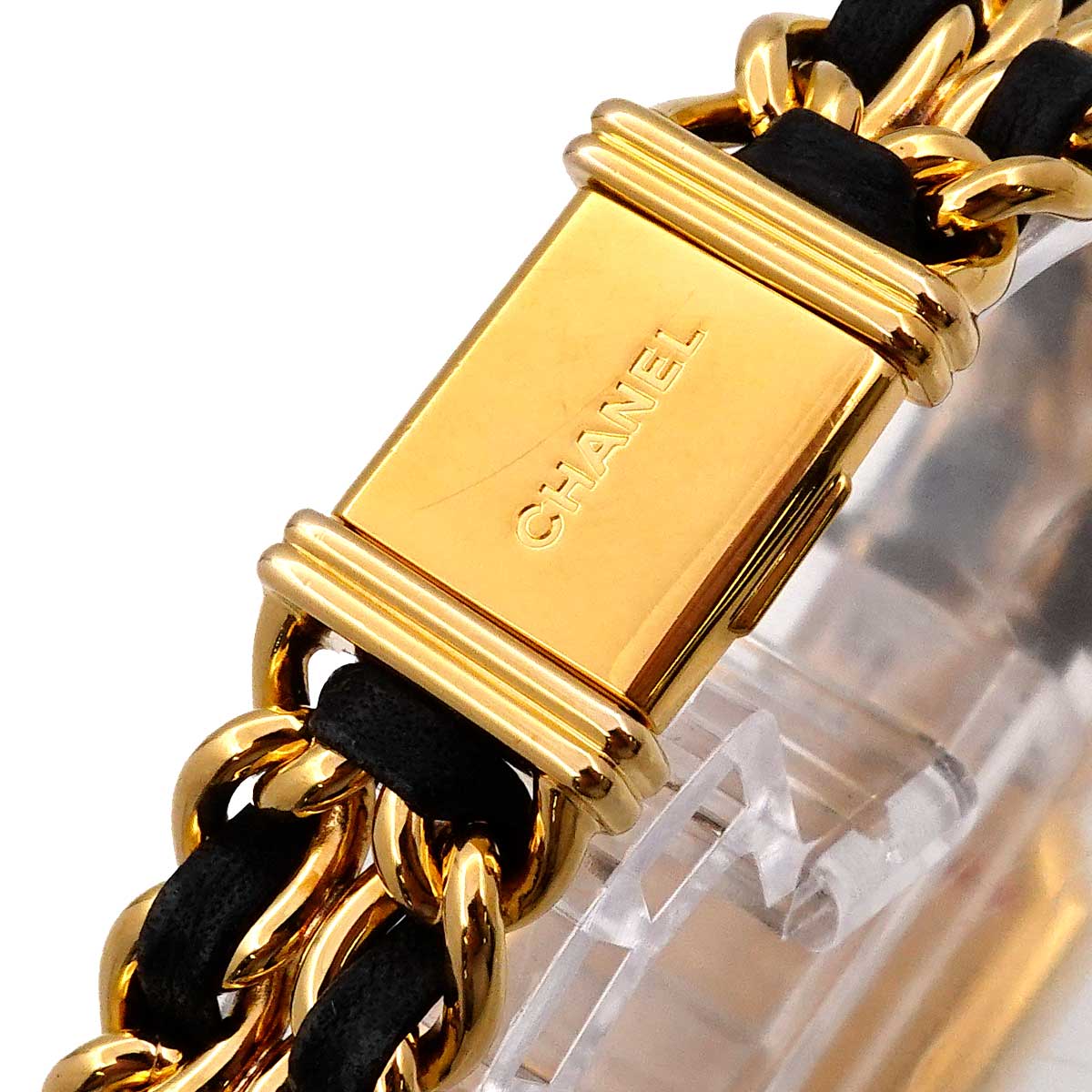 Premiere Size M H0001 Vintage Quartz Black Dial Ladies Watch