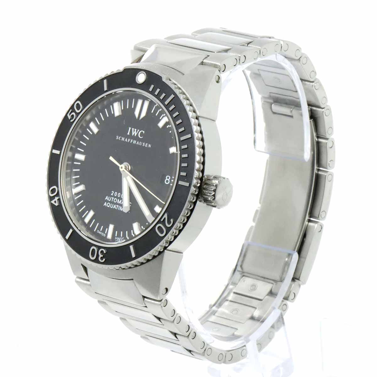 GST Aqua Timer IW353602 Automatic Black Dial Mens Watch