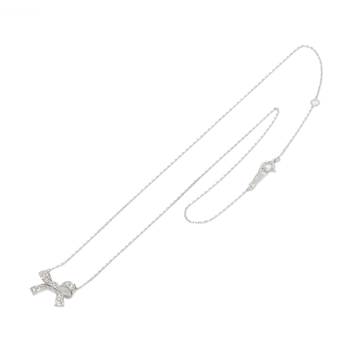 Vendome Diamond 0.18ct Necklace 18K WG 750