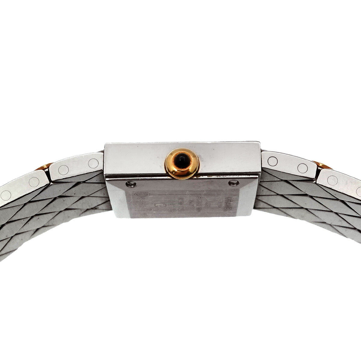 Matelasse Two Tones watch H0475 Quartz Black Dial Ladies