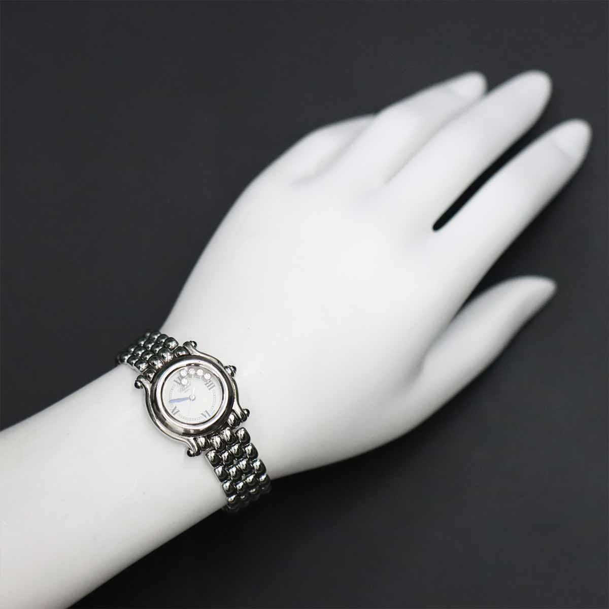 Chopard Happy Sport 27/8250-23 5P Diamond White Dial Ladies Watch