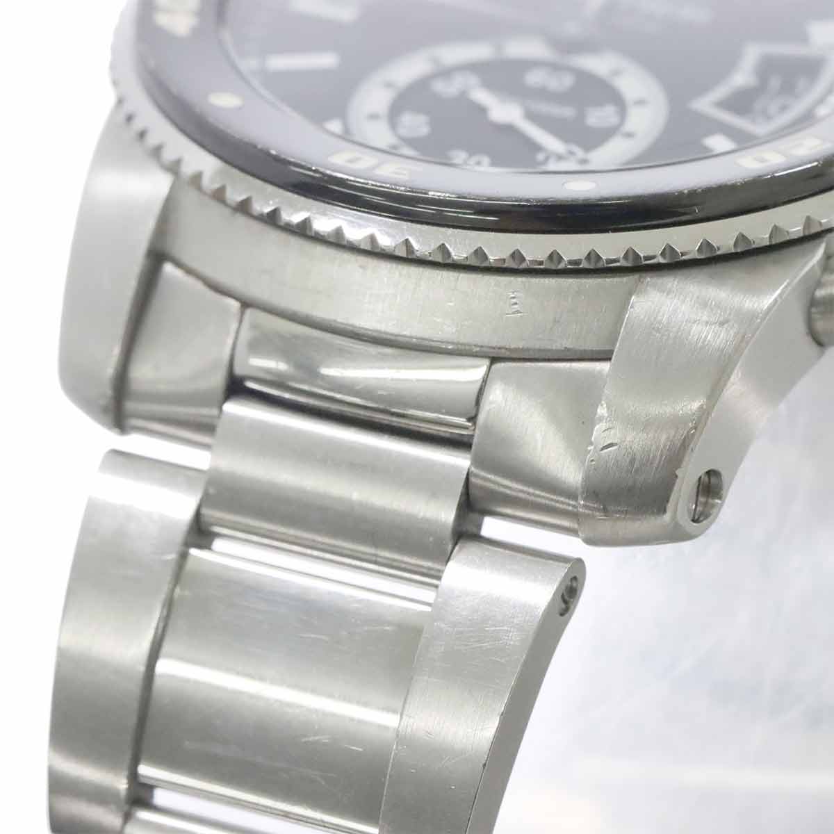 Calibre de Cartier Diver W7100057 Date Black Dial Mens Watch