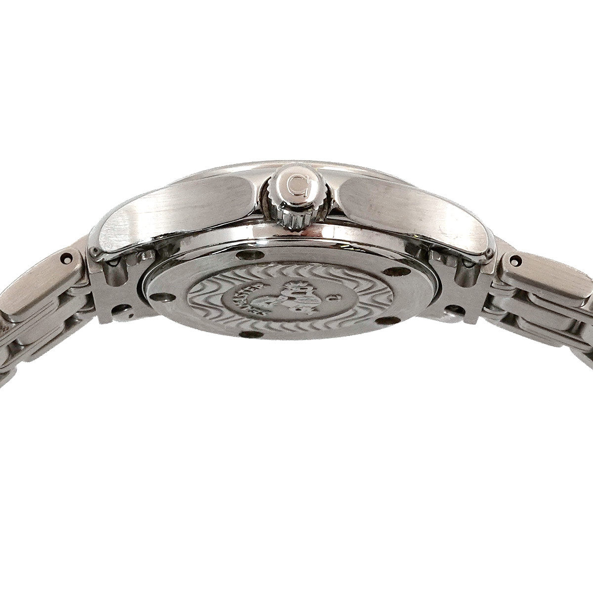 Seamaster 120m Date Quartz Blue Dial Ladies Watch