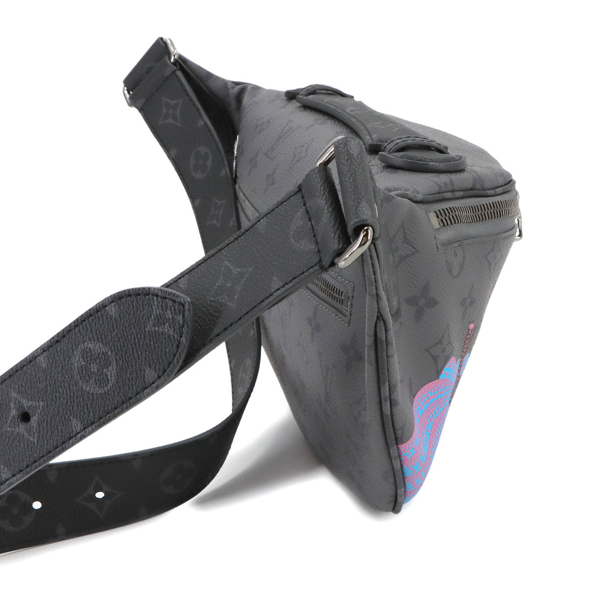Monogram Eclipse Reverse LVxYK Maxi Bumbag Body Bag 90272962