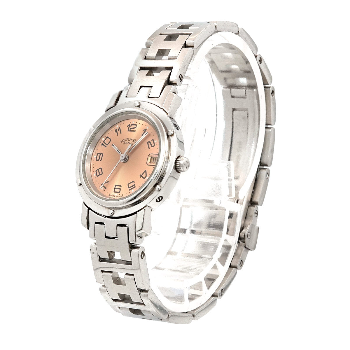 Clipper CL4 210 Date Pink Dial Quarts Ladies Watch