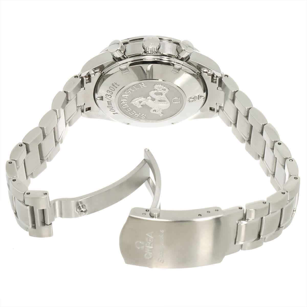 Speedmaster Date 323 30 40 40 06 001 Gray Black Dial Mens